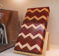 Chevron Edge Grain Cutting Board