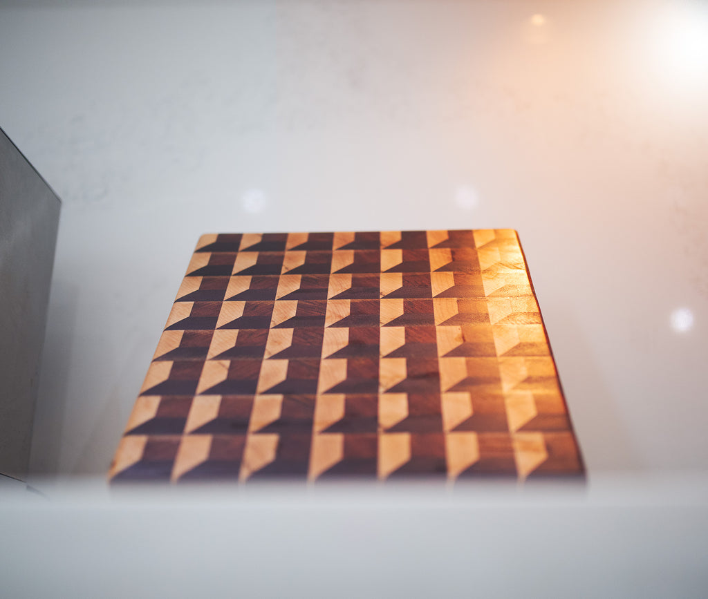 3D End Grain Cutting Board