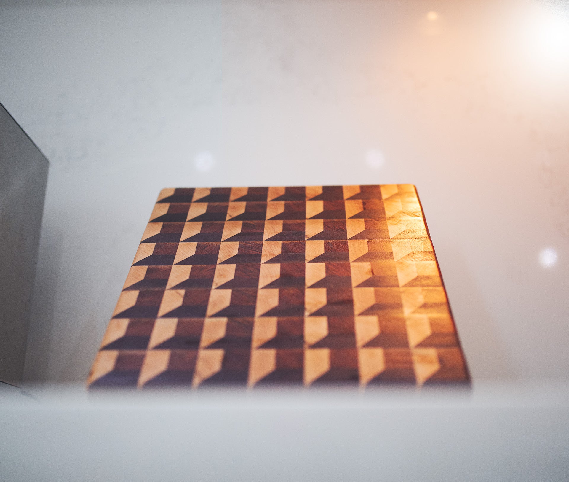 3D End Grain Cutting Board