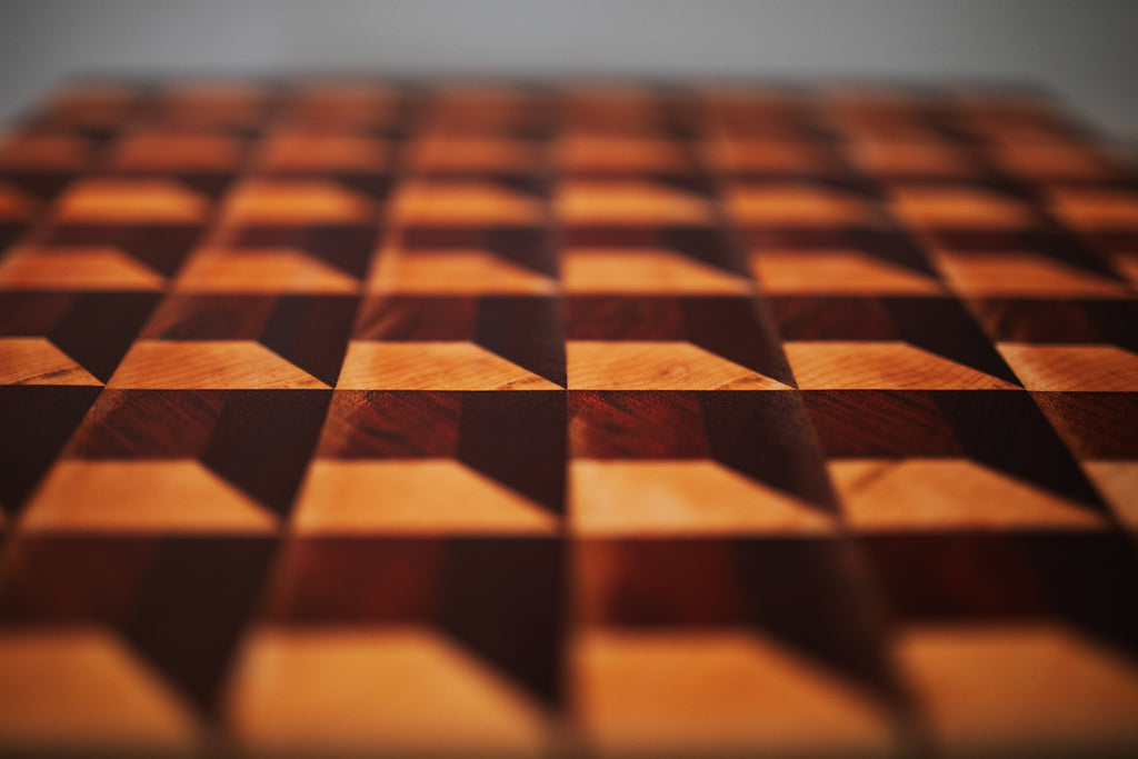 3D End Grain Cutting Board