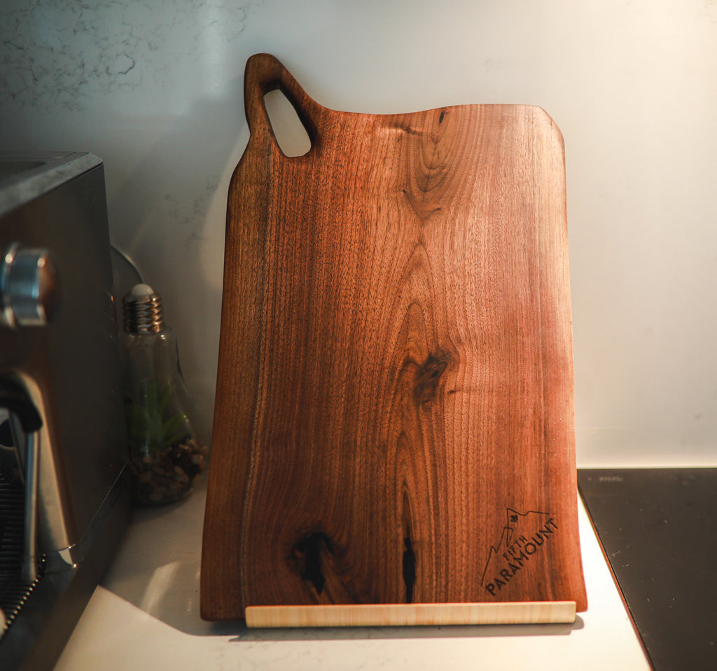 Live Edge Walnut Charcuterie Board - 18" Long