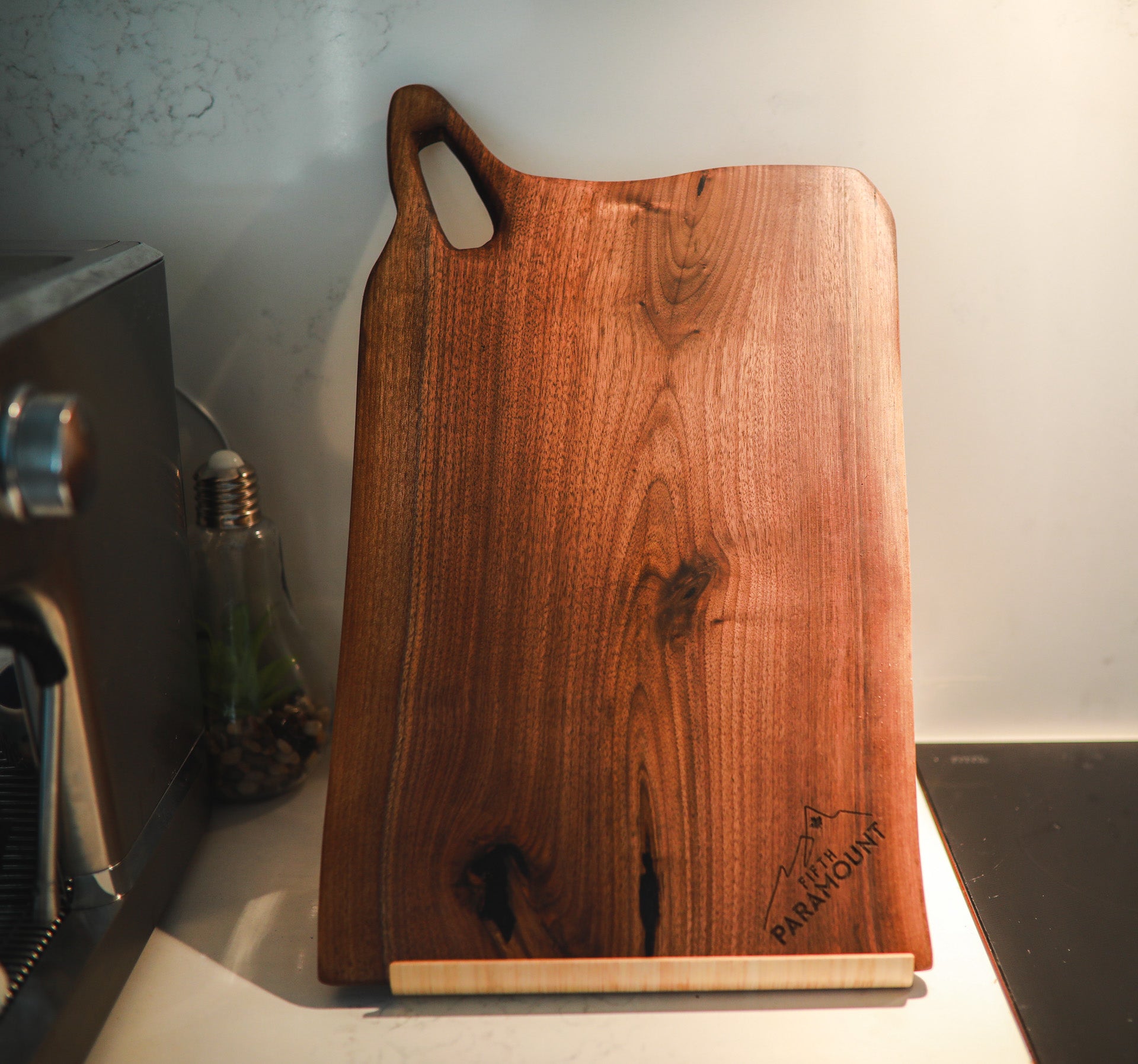 Live Edge Walnut Charcuterie Board - 18" Long