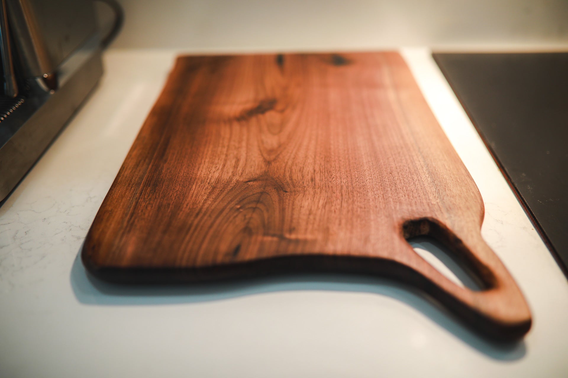 Live Edge Walnut Charcuterie Board - 18" Long