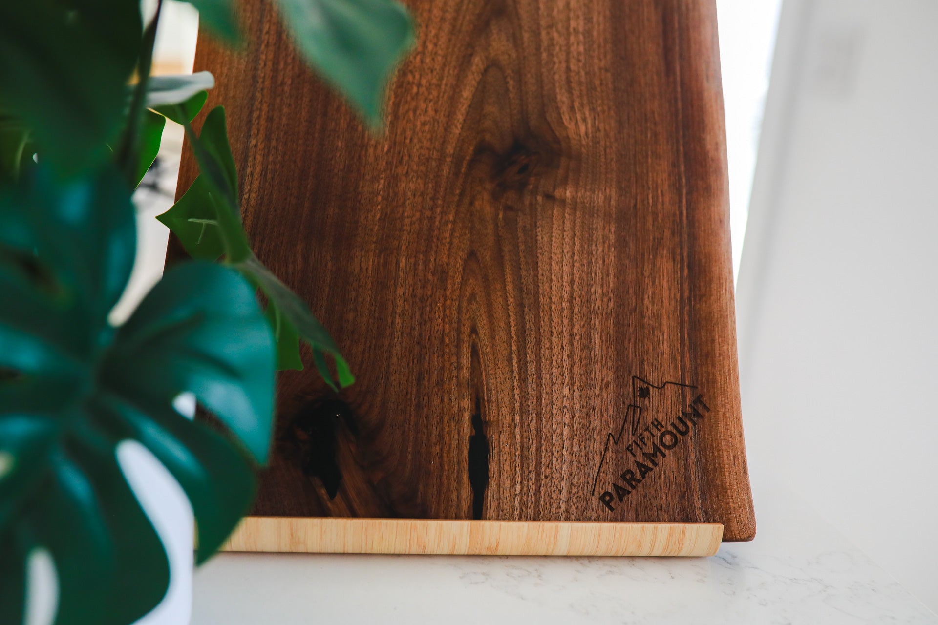 Live Edge Walnut Charcuterie Board - 18" Long