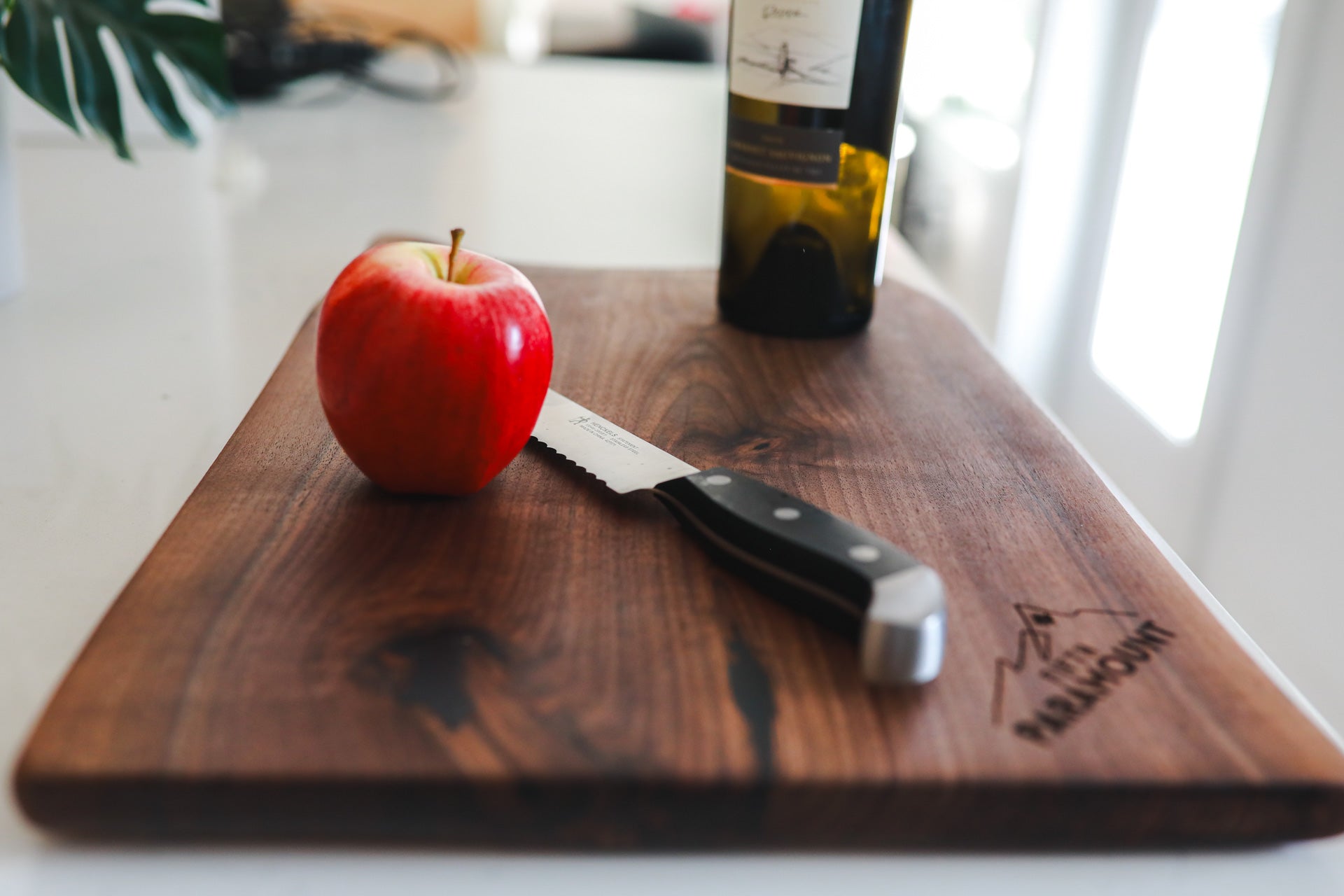 Live Edge Walnut Charcuterie Board - 18" Long