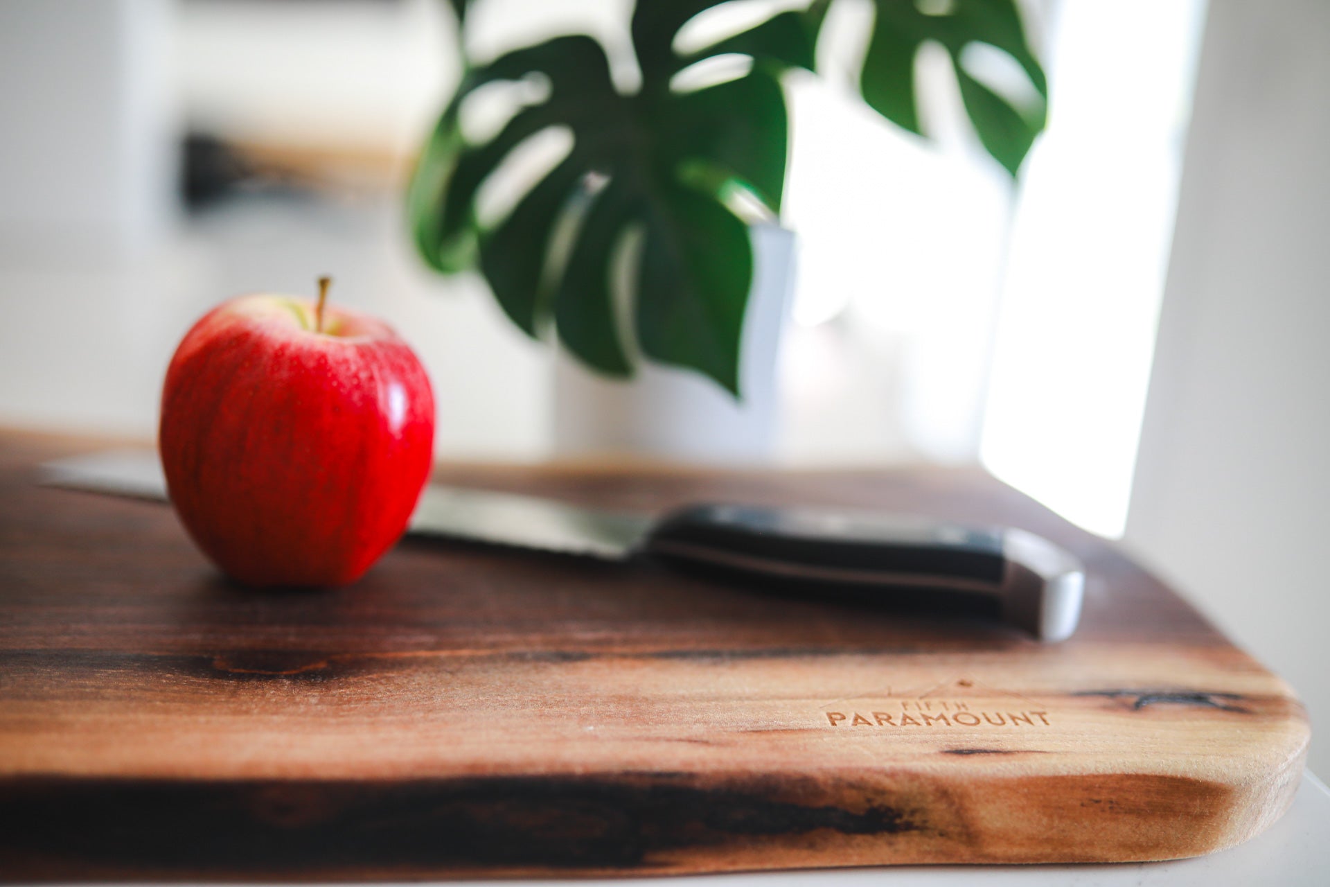 Live-Edge Walnut Charcuterie - 24" Long