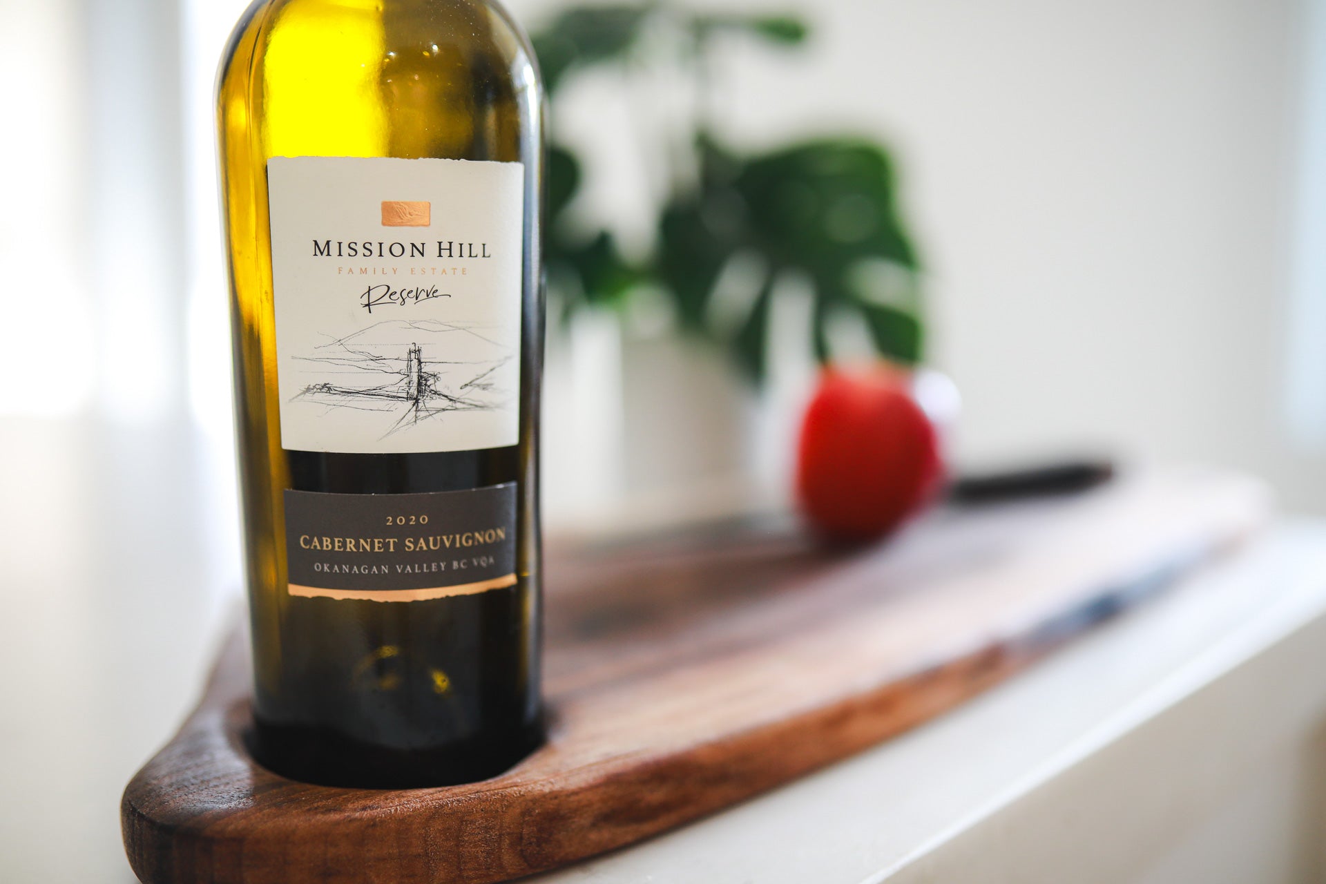 Live-Edge Walnut Charcuterie - 24" Long