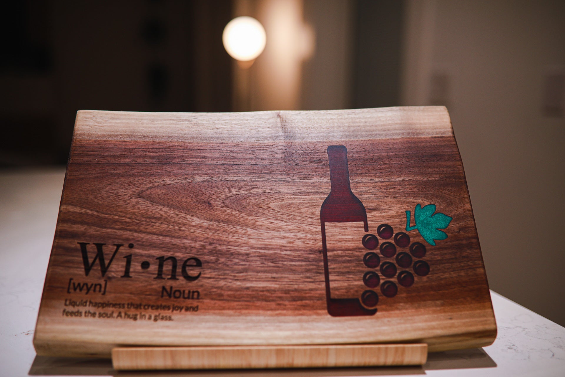 Walnut Wine Lover's Board