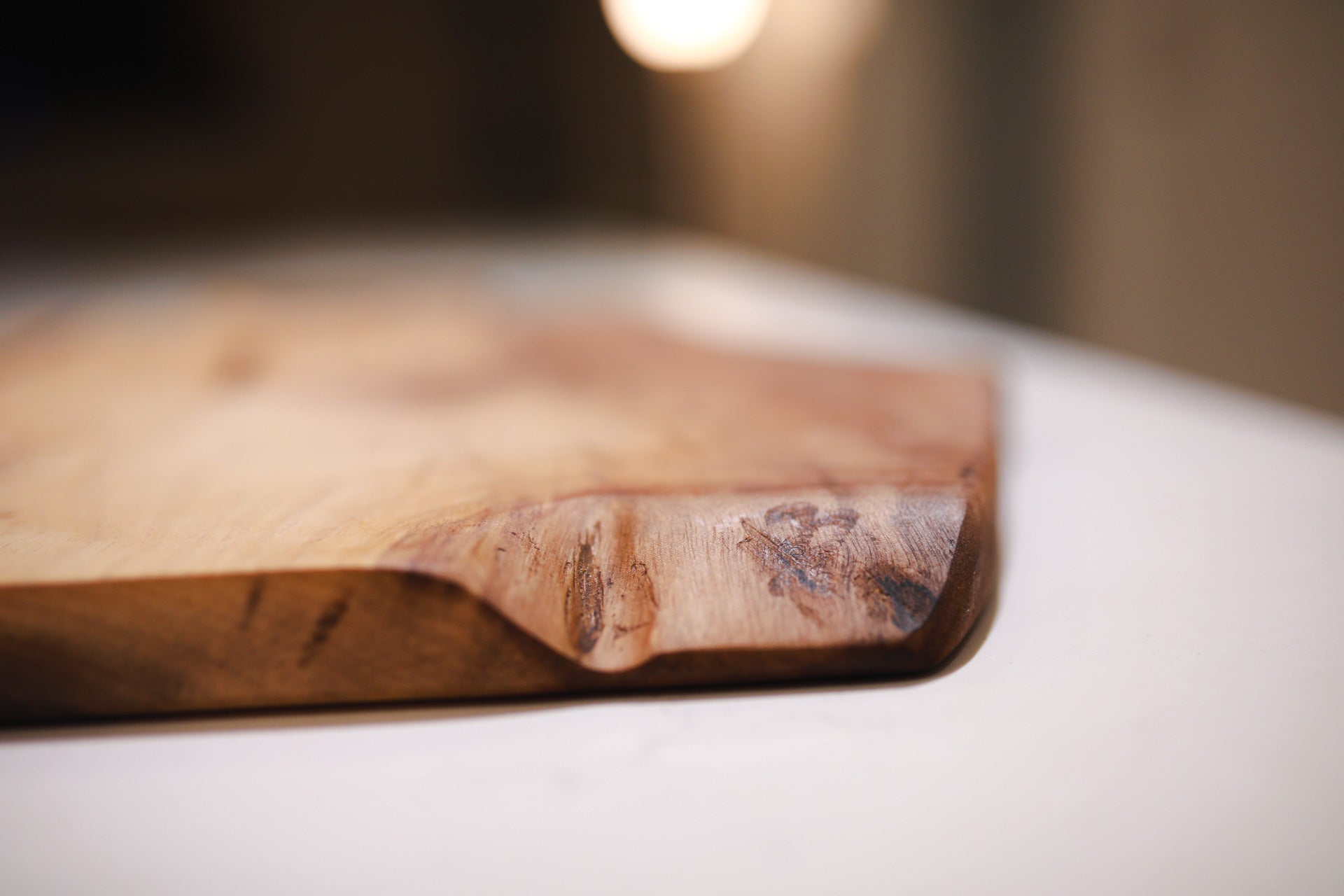 Highland Cow Walnut Charcuterie Board