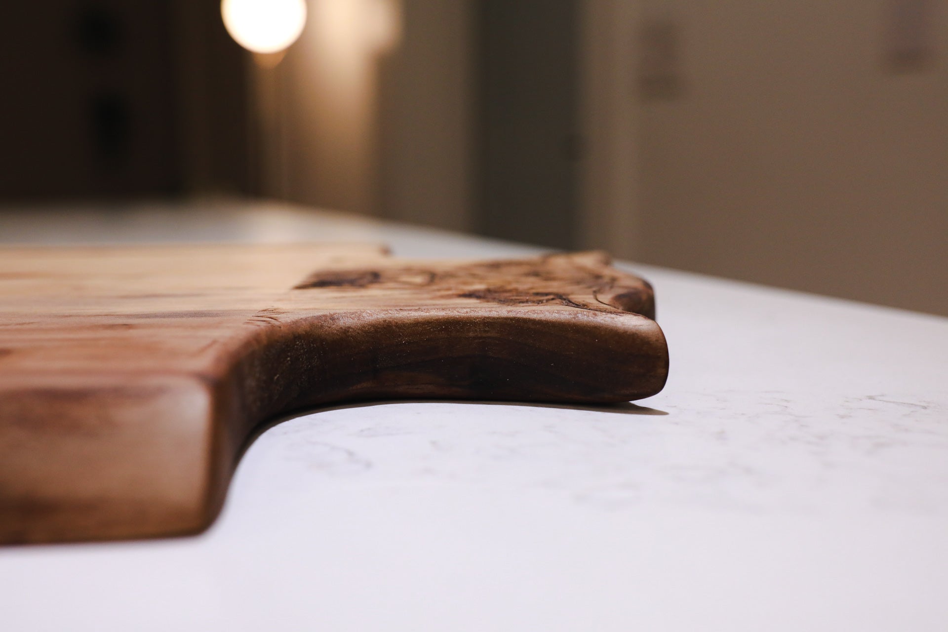 Highland Cow Walnut Charcuterie Board