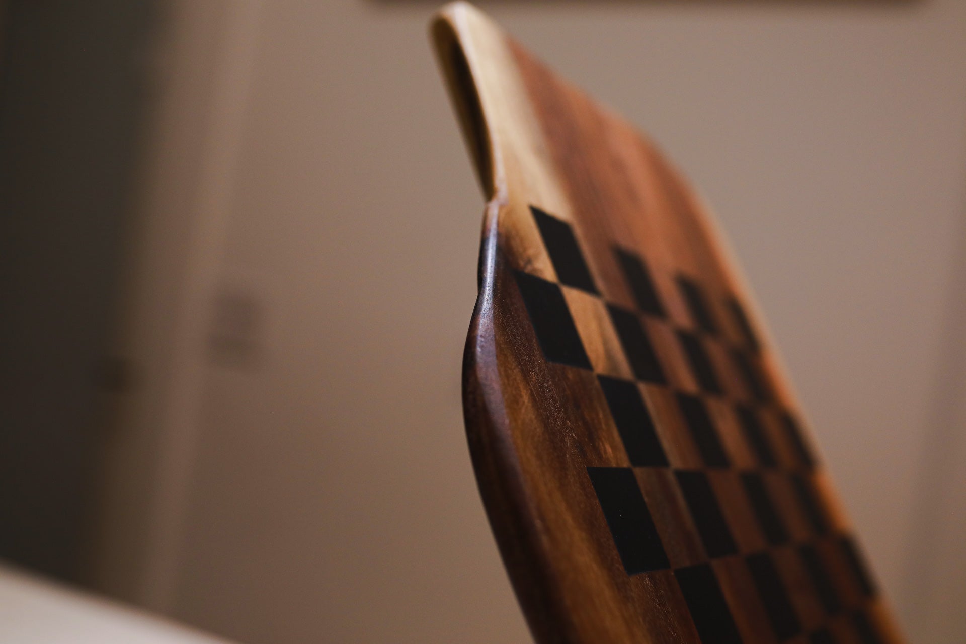 Dual-Sided Walnut Charcuterie & Chess Board