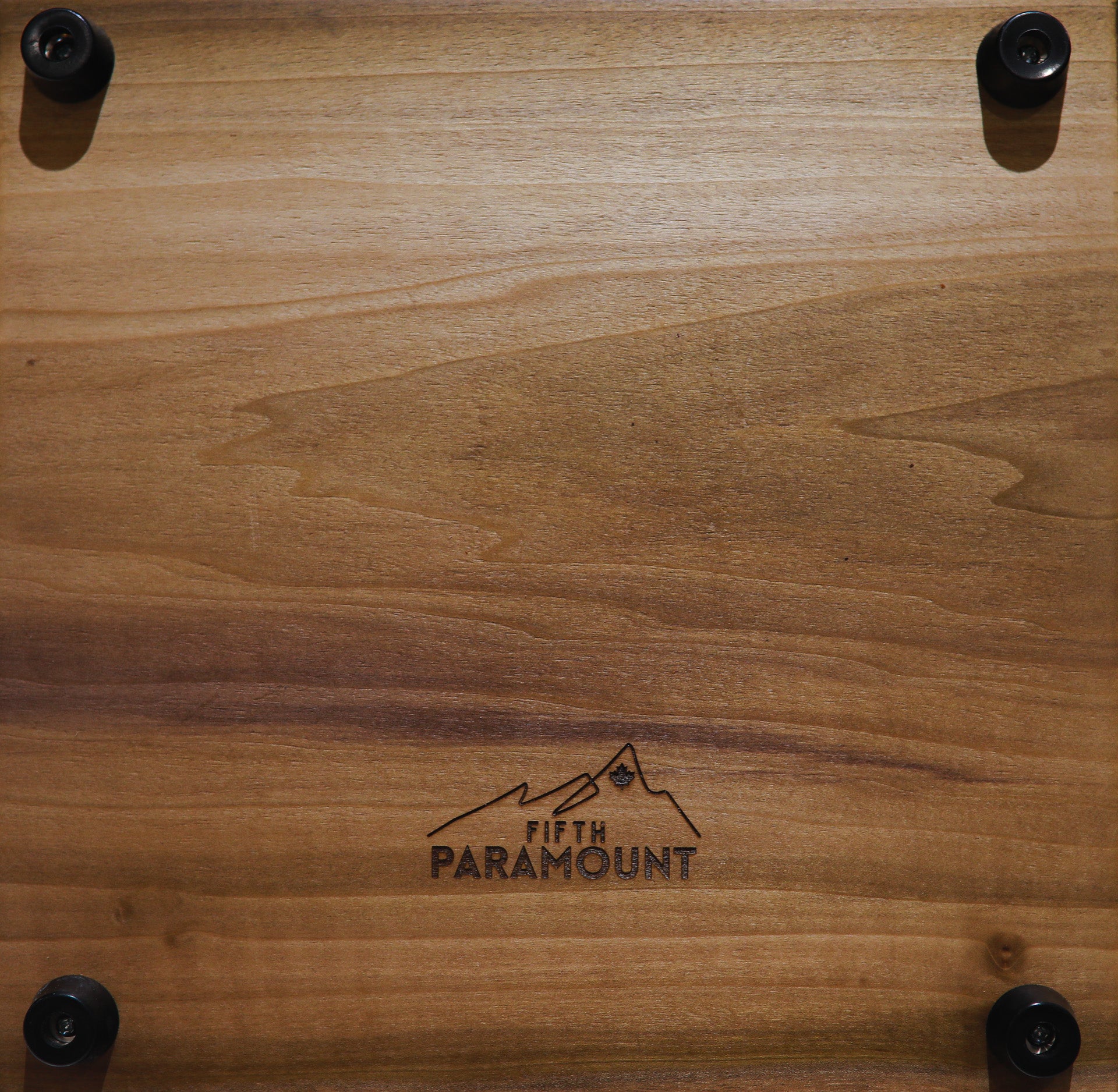 Blue Epoxy & Hardwood Chess Board